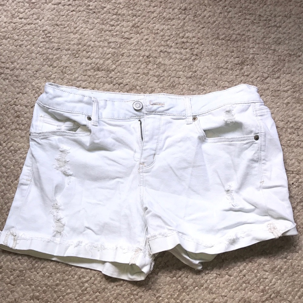 Light Wash Denim Shorts